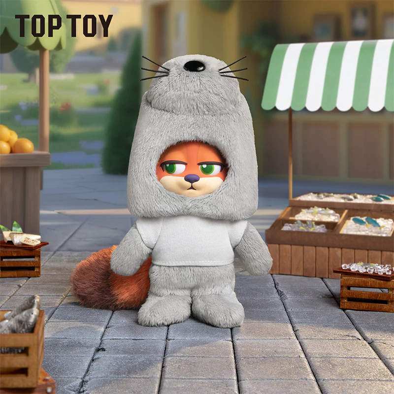 ZOOTOPIA 2 NICK & JUDY Best Undercover Keychain Plush Series Figure Blind Box - Image 5